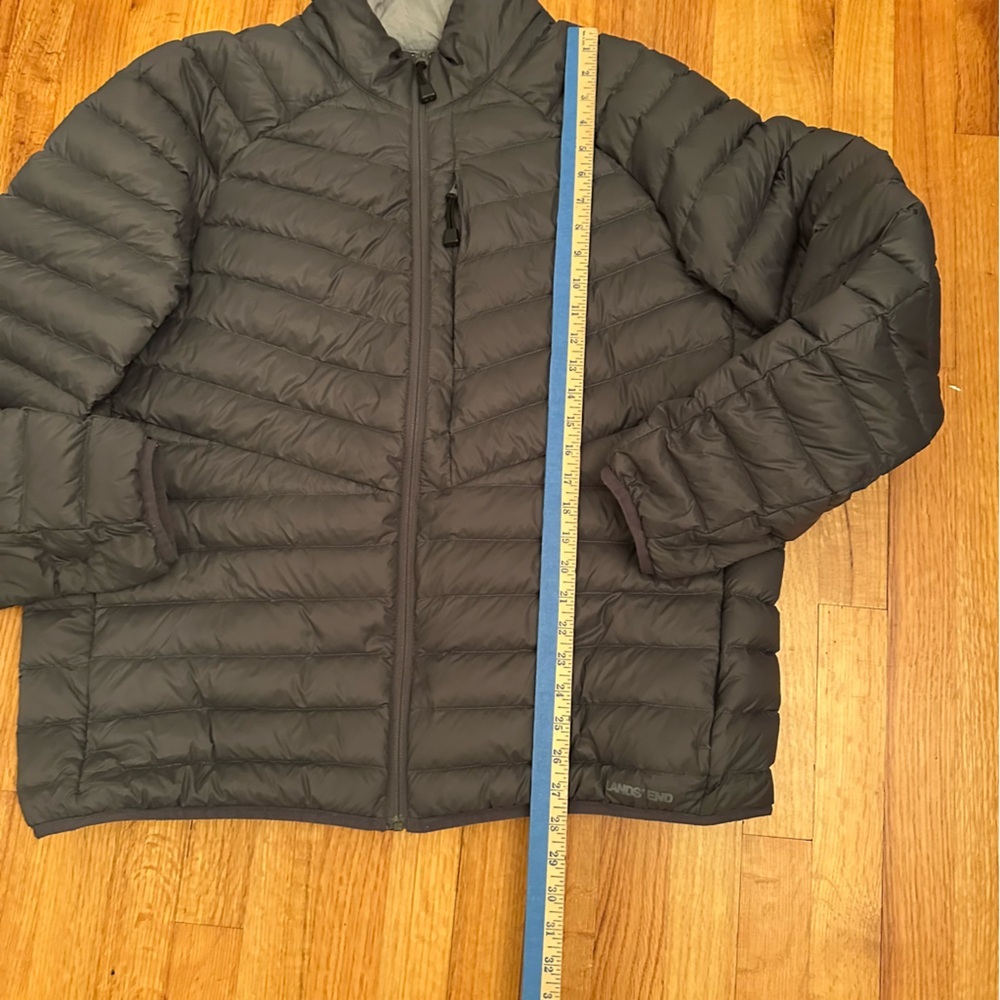 Lands' End Men's Wanderweight Ultralight Packable Down Jacket size XL - Picture 8 of 11